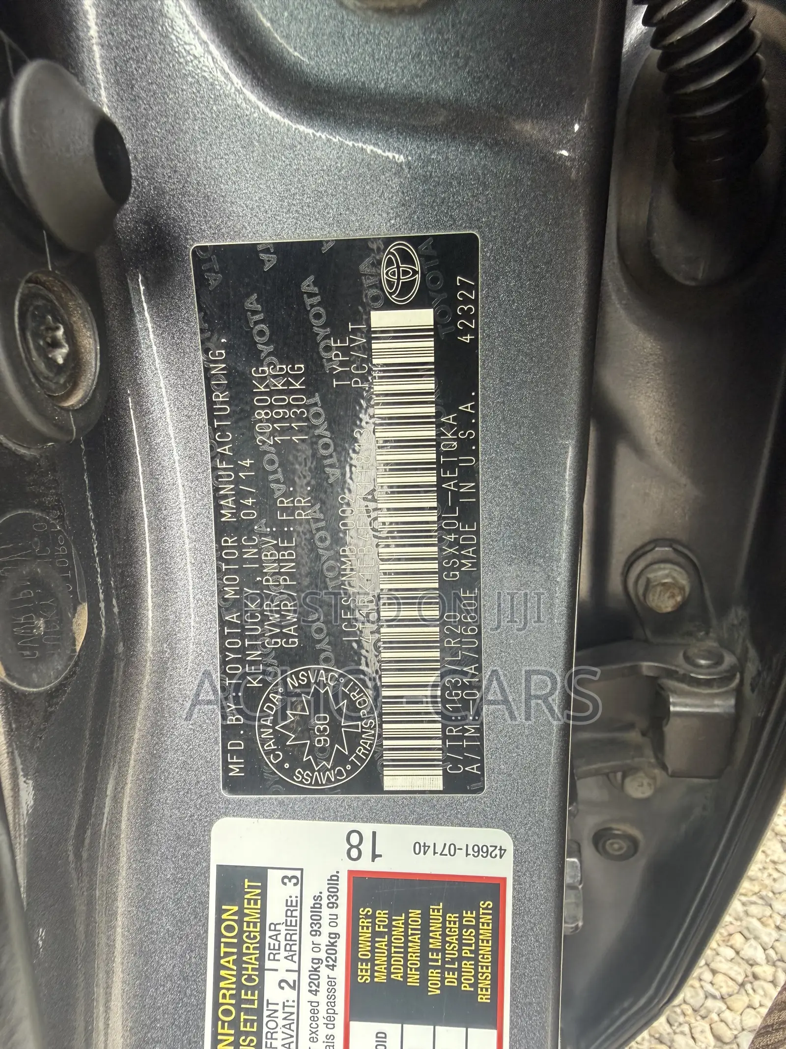 Toyota Avalon 2014 Gray