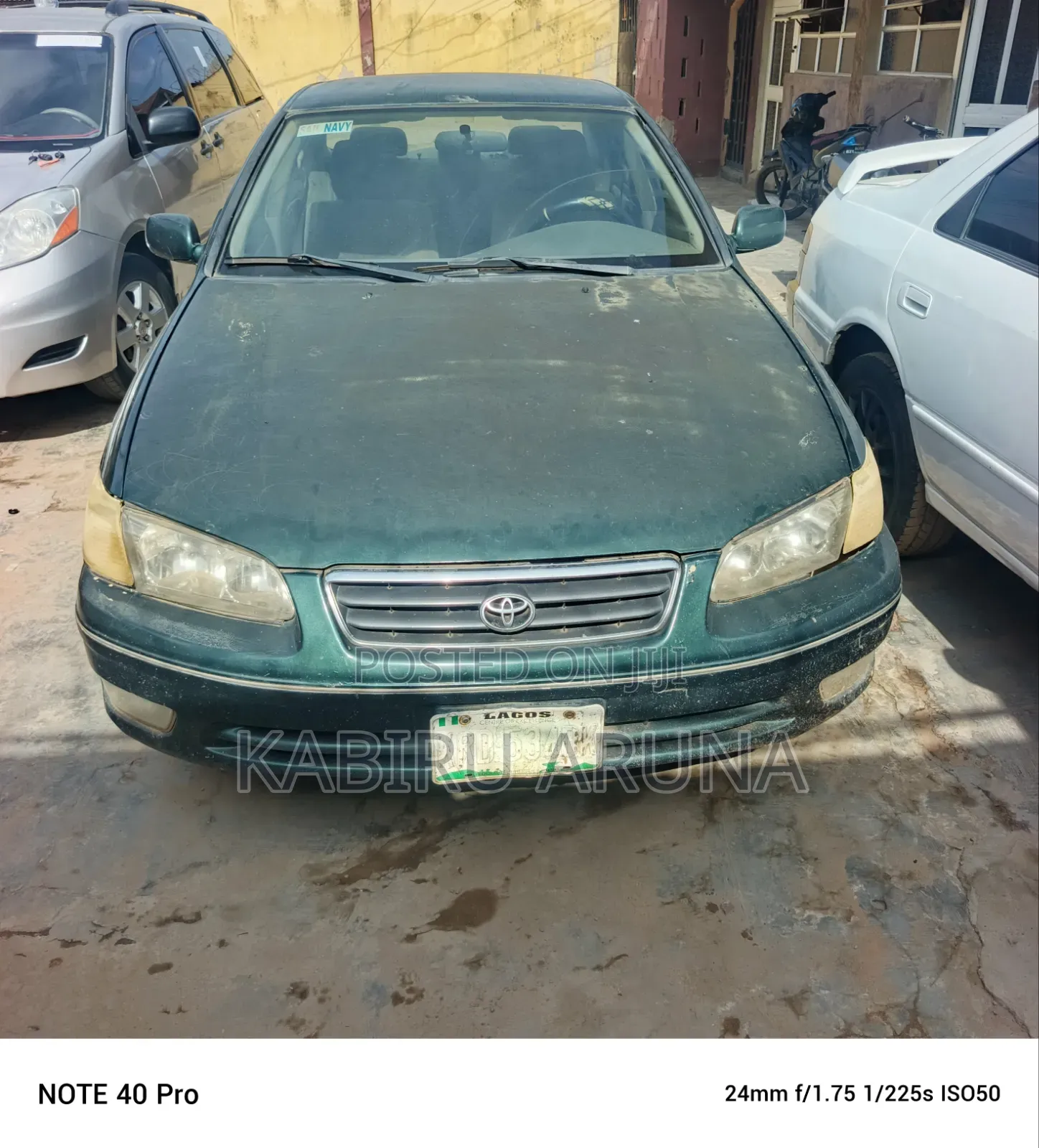 Toyota Camry 2001 Green