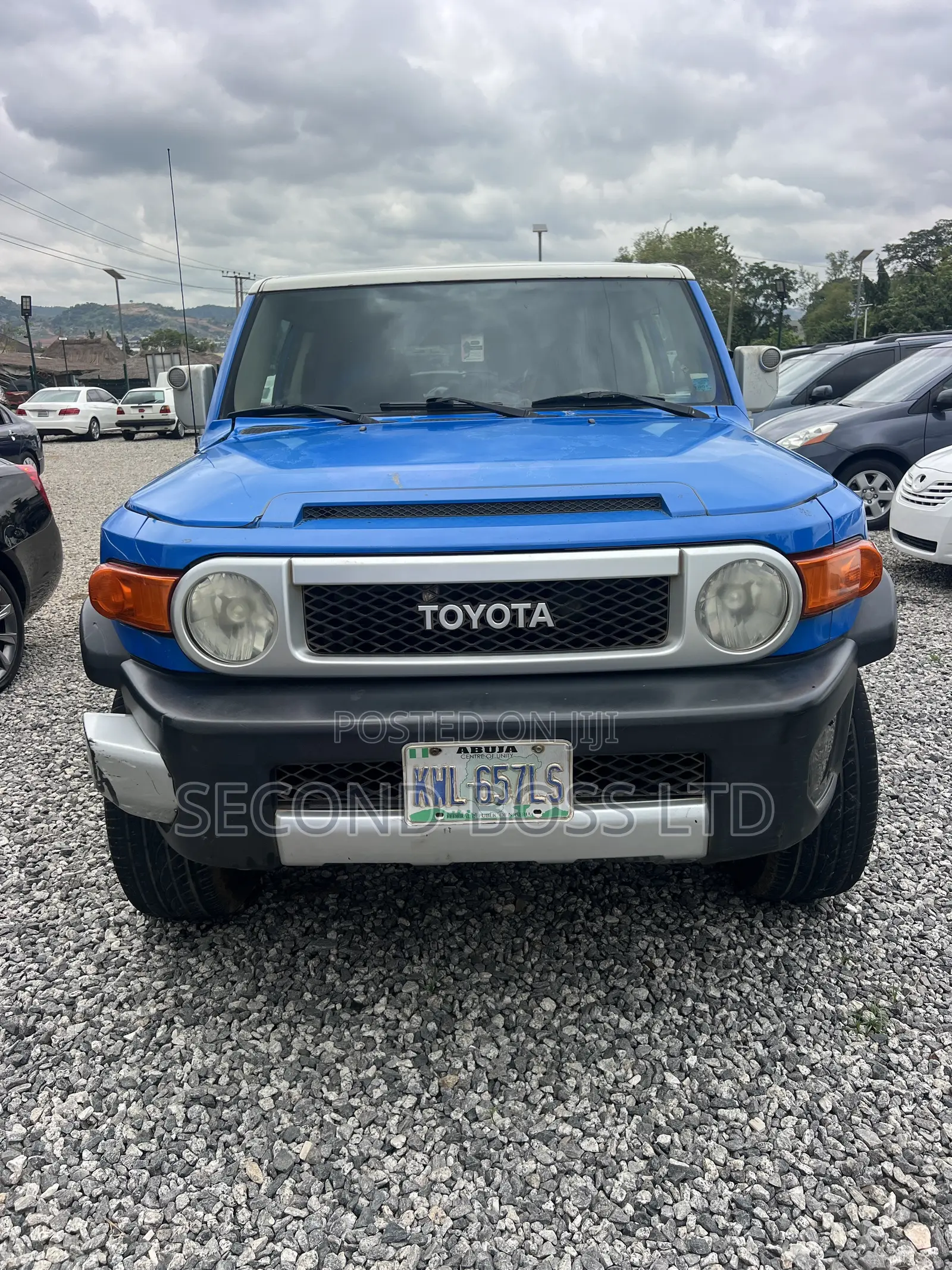 Toyota FJ Cruiser Base 4x2 2007 Blue