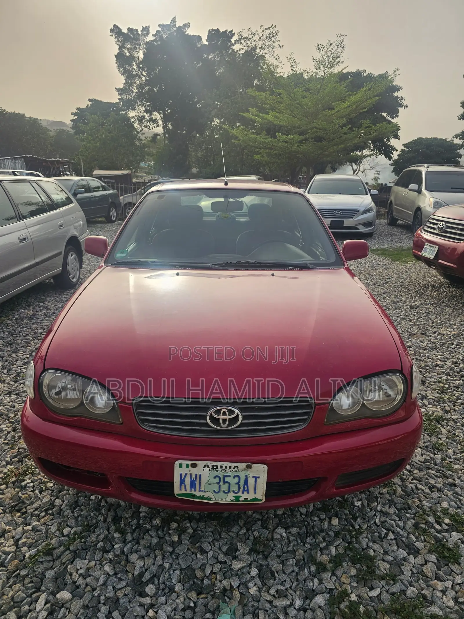 Toyota Corolla Liftback 2002 Red
