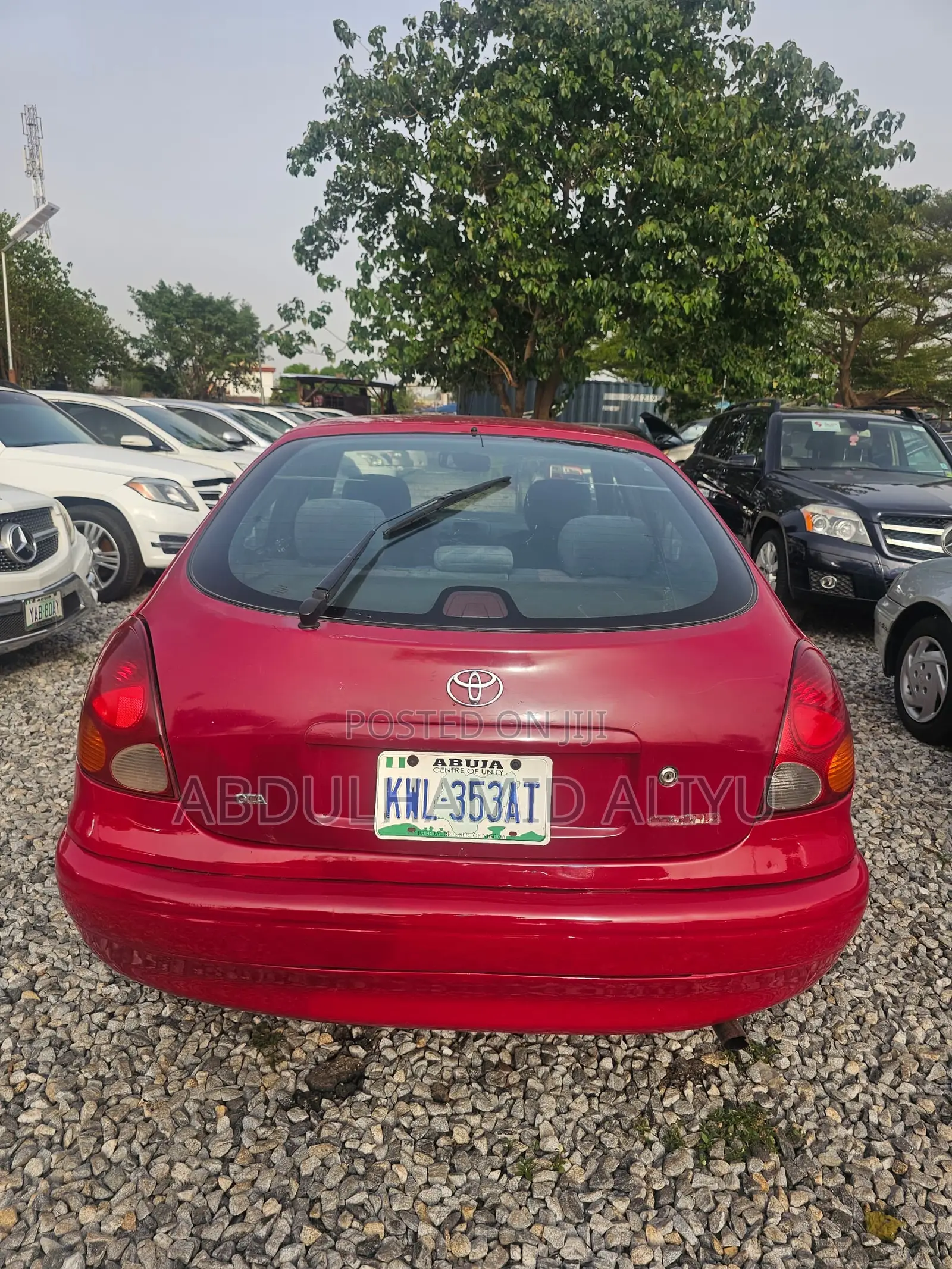 Toyota Corolla Liftback 2002 Red