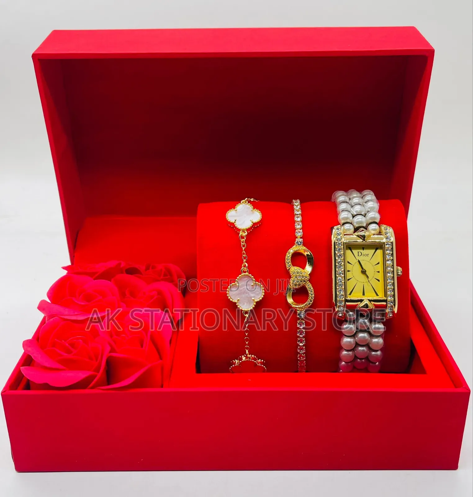 Dior Female Wristwatch Package With the Exact Box