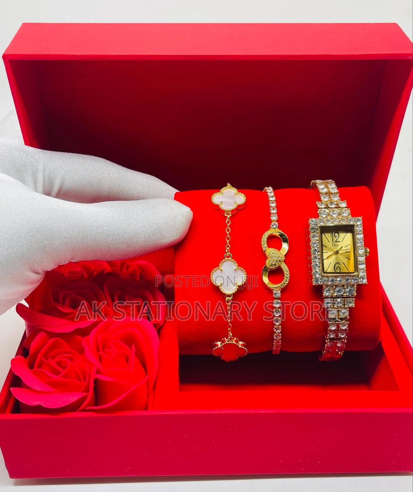 Dior Female Wristwatch Package With the Exact Box