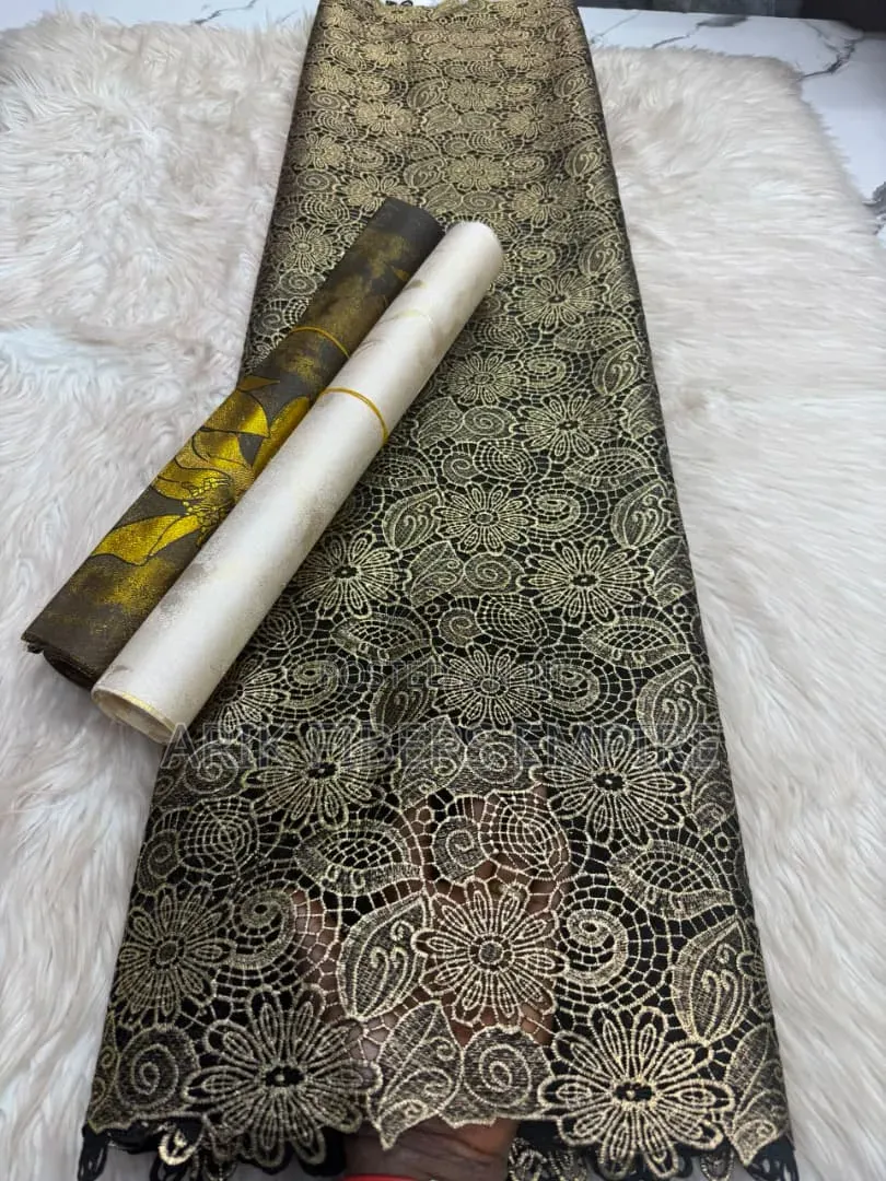 Metalic Guipre Cord Lace