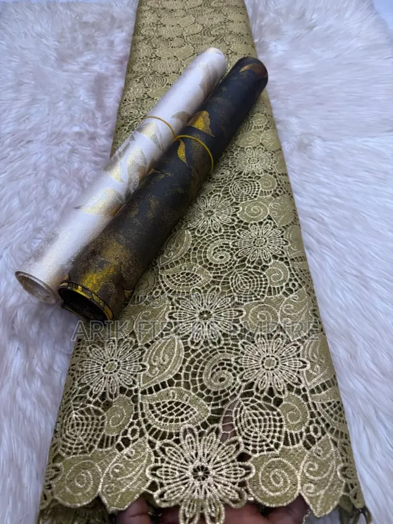 Metalic Guipre Cord Lace
