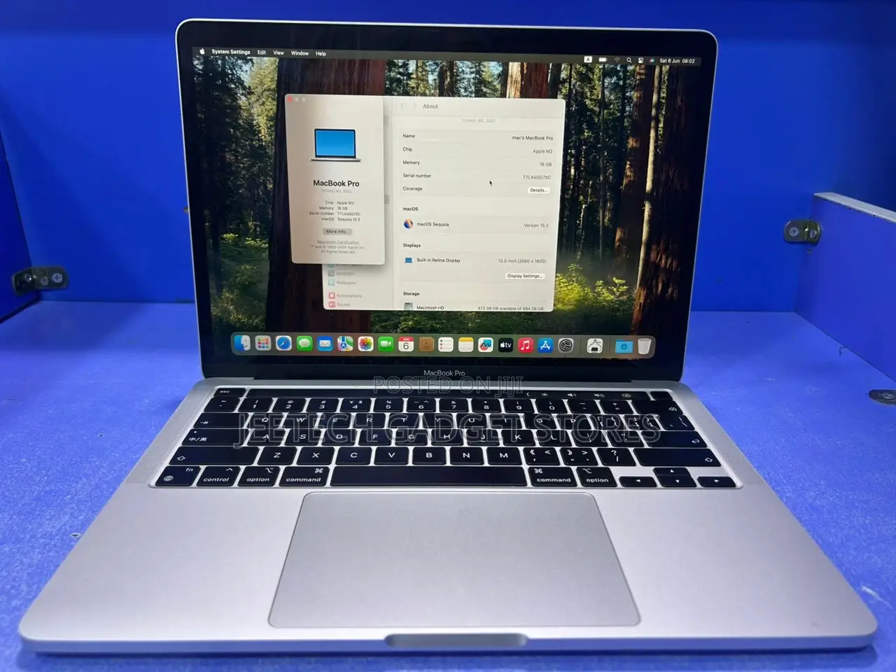 Laptop Apple MacBook Pro 2022 M2 16GB Apple M2 SSD 512GB