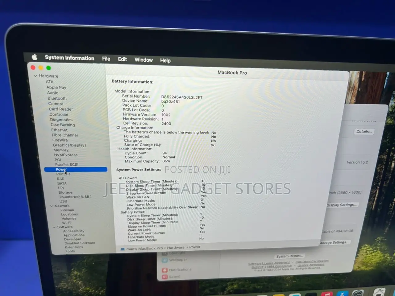 Laptop Apple MacBook Pro 2022 M2 16GB Apple M2 SSD 512GB