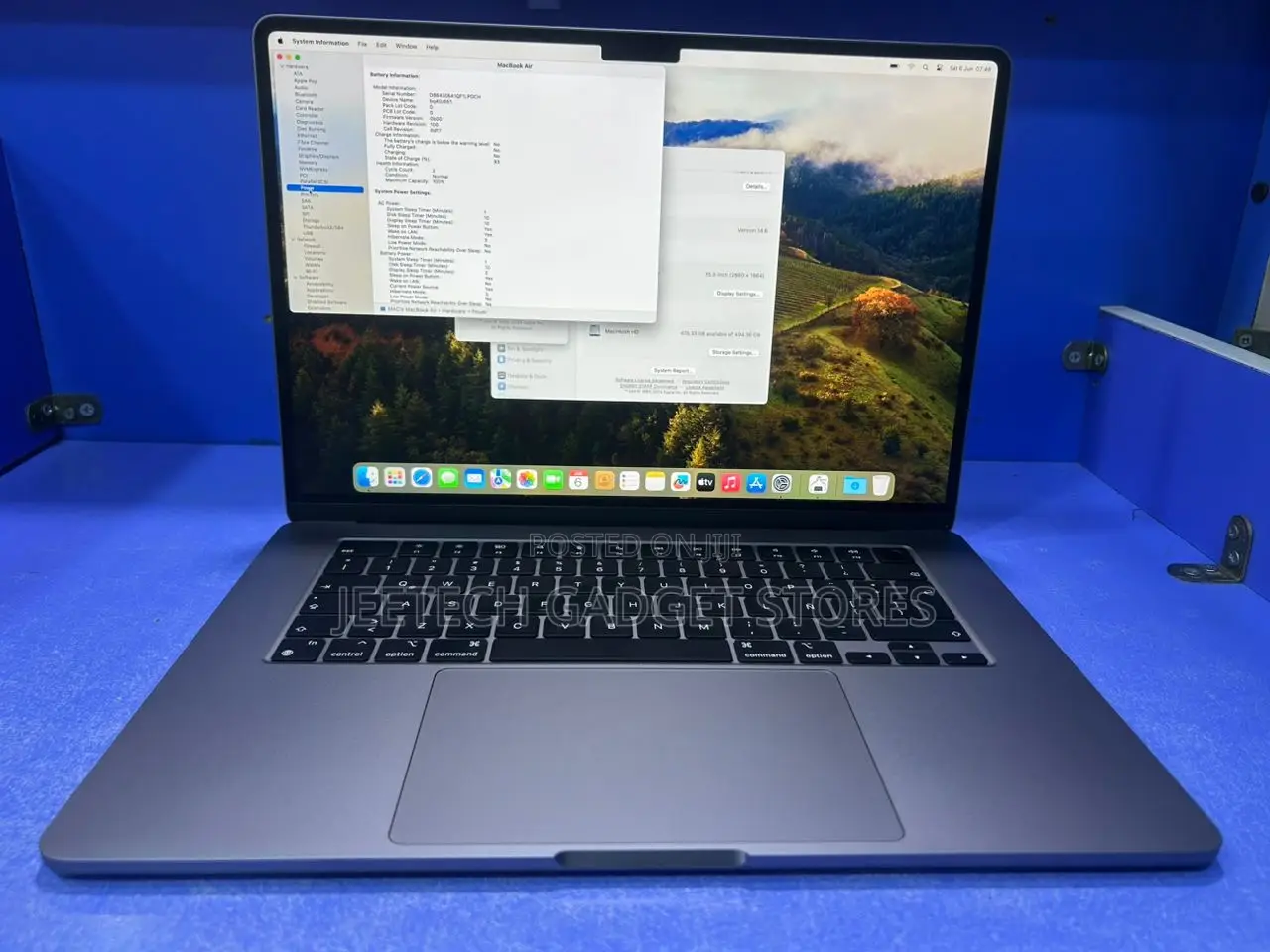 Laptop Apple MacBook Air 2024 M3 16GB Apple M3 SSD 512GB