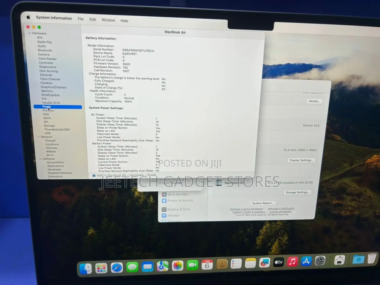 Laptop Apple MacBook Air 2024 M3 16GB Apple M3 SSD 512GB