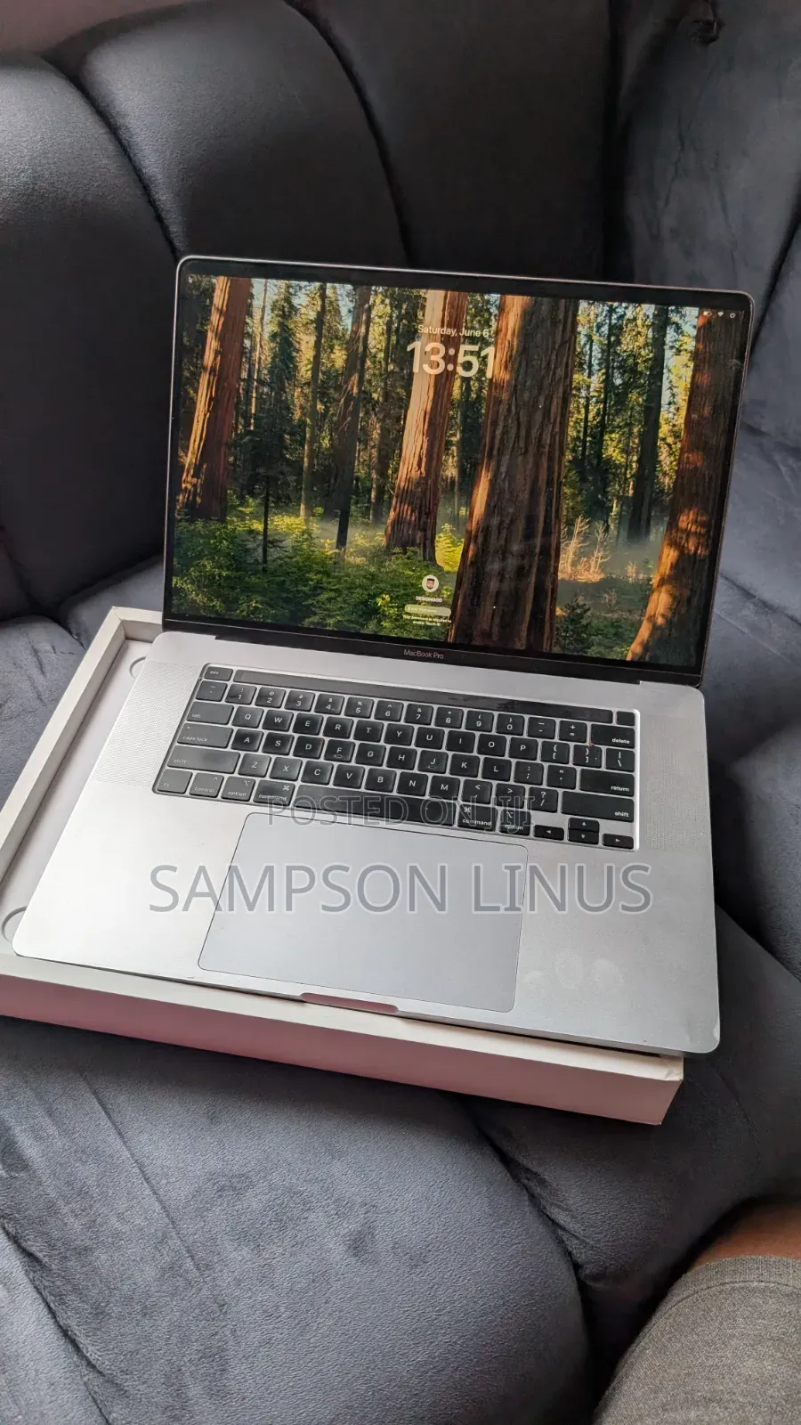 Laptop Apple MacBook Pro 2019 32GB Intel Core i9 SSD 1T