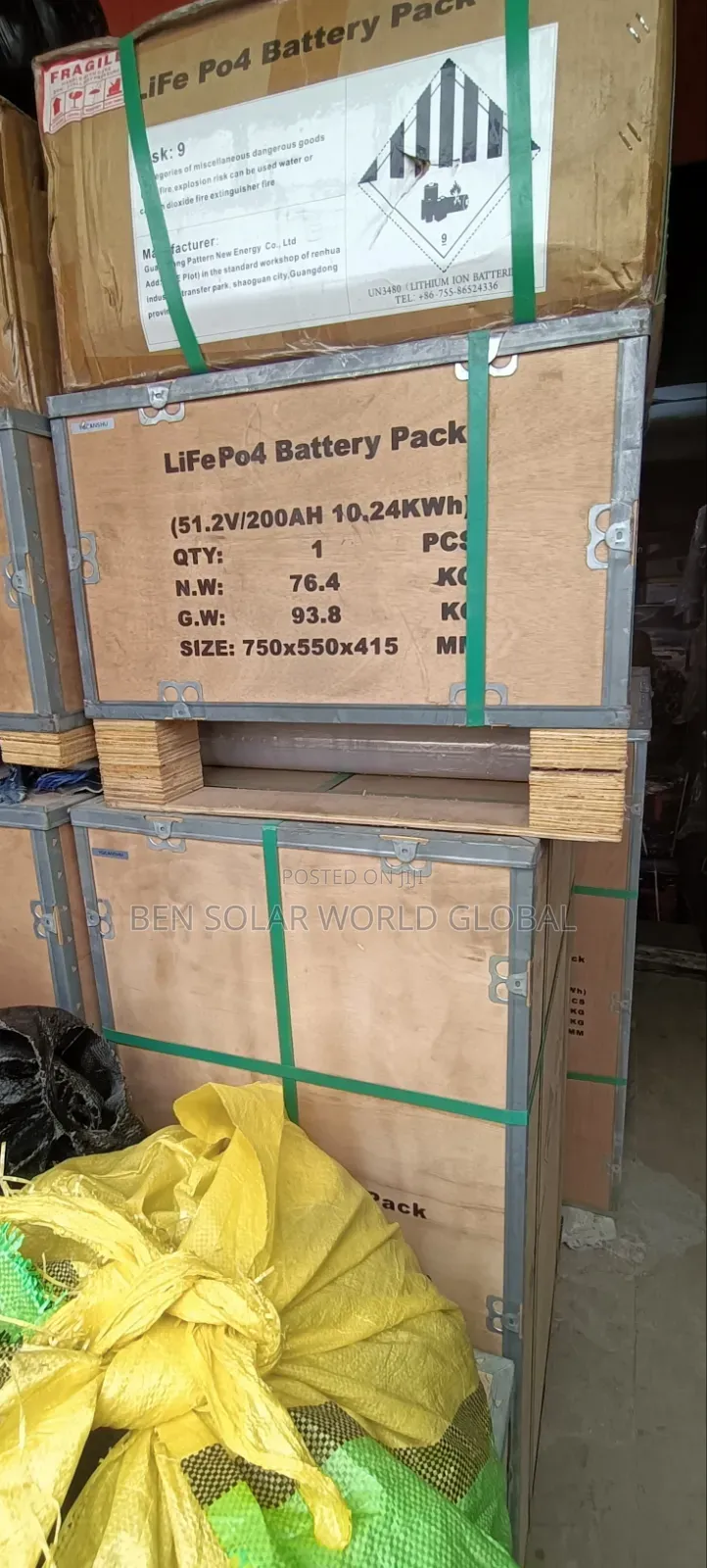 10kwh Pattern Solar Lithium Battery 51.2v