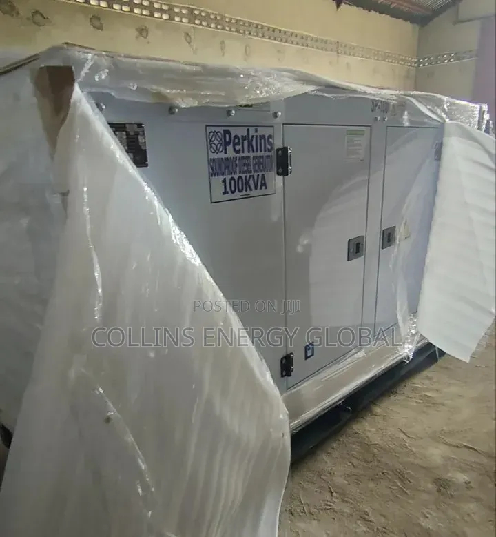100kva Brand New Uk Perkins Soundproof Copper Coil Generator