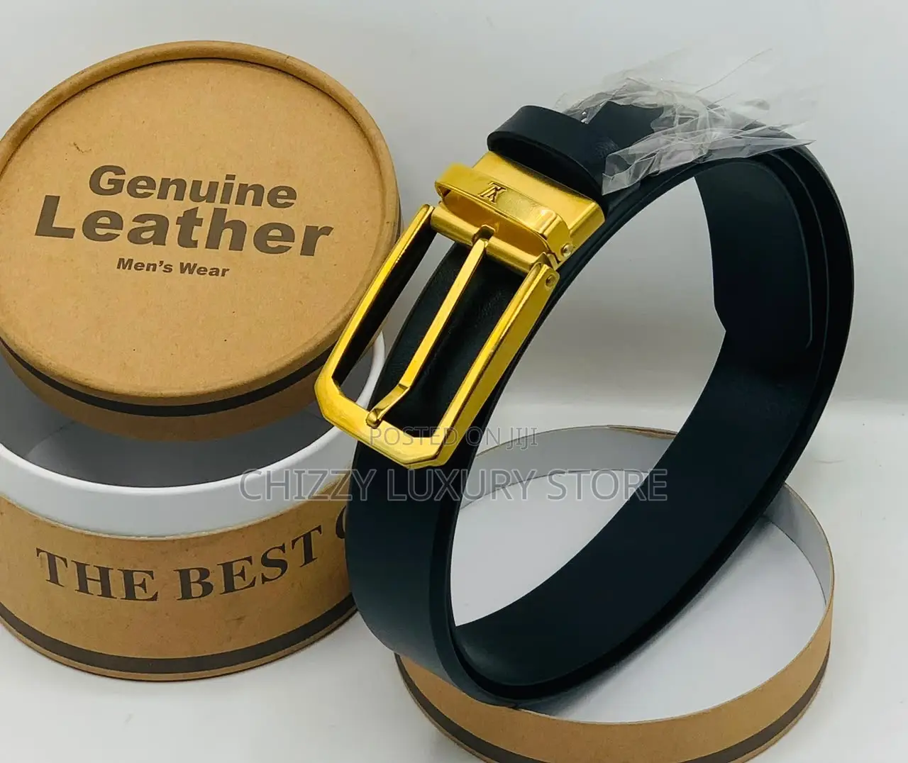 Versace Quality Luxury Men Genuine Leather Belt