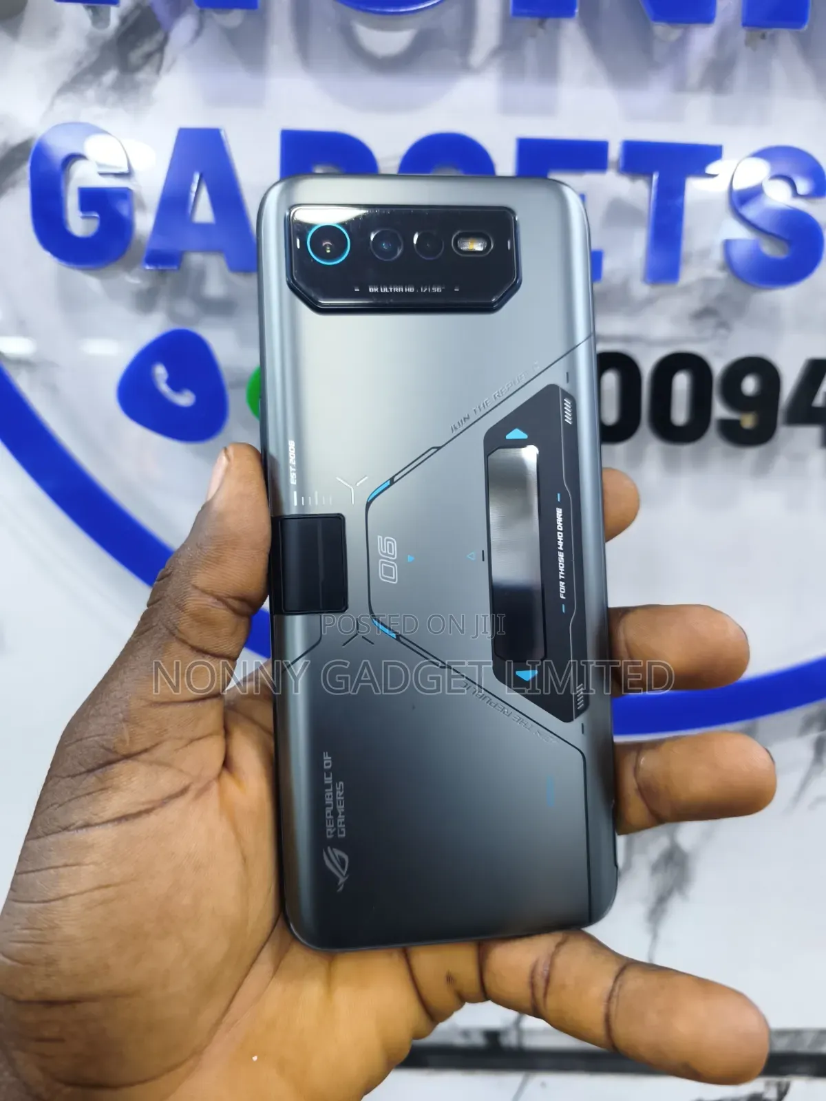 Asus ROG Phone 6D Ultimate 512 GB Black