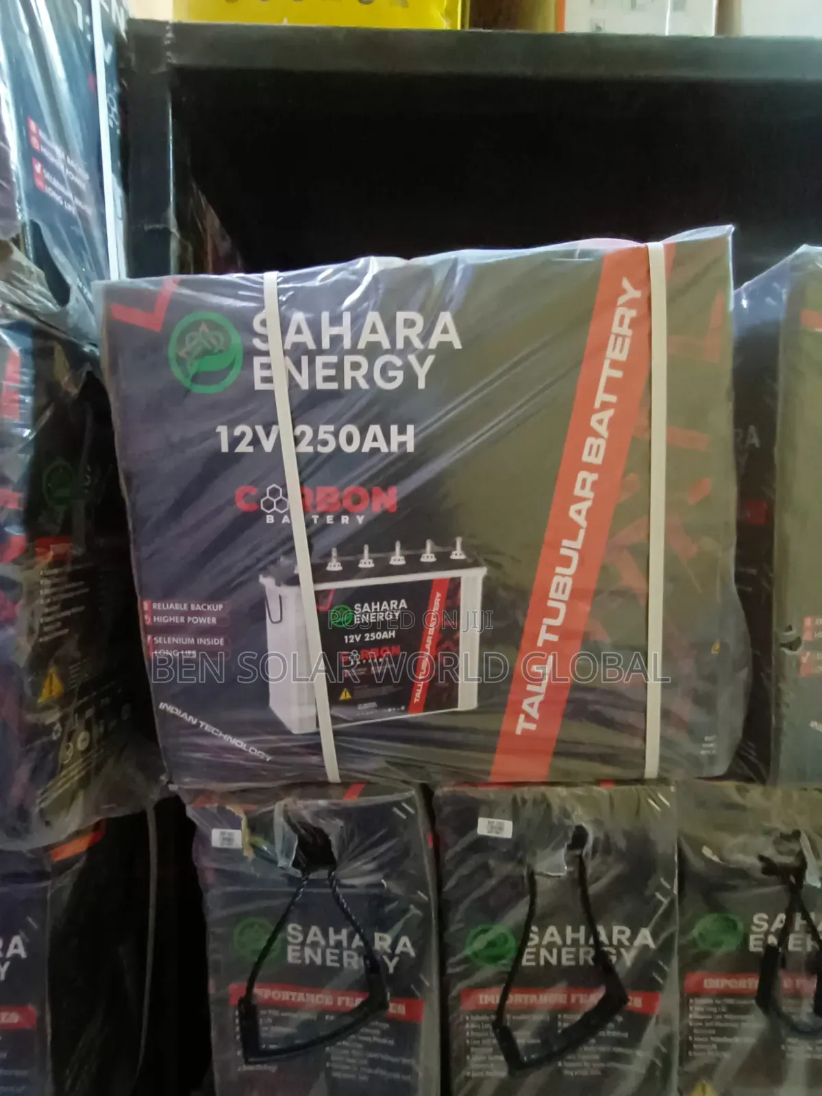 250ah Sahara Energy Solar Tubular Battery 12v