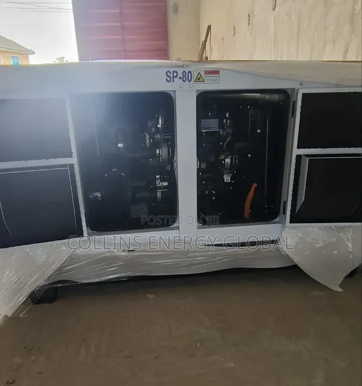 80kva Brand New Uk Perkins Soundproof Copper Coil Generator