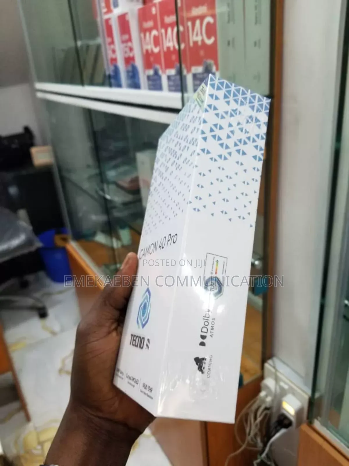 New Tecno Camon 40 Pro 4G 256 GB Black