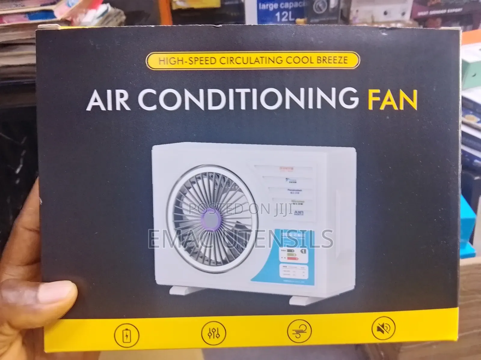 Mini Reachargable Air Conditioning Fan for Your Home and Office