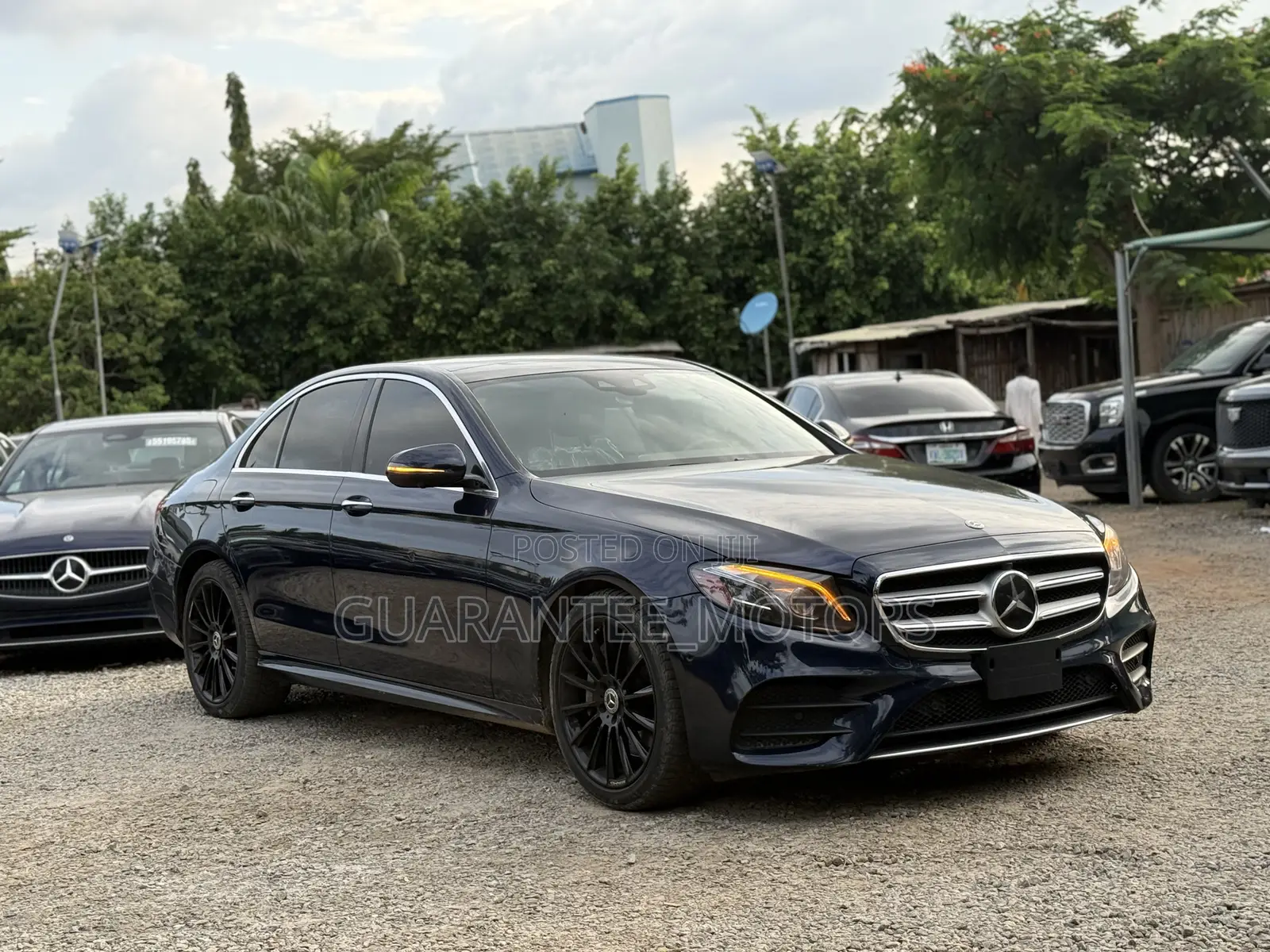 Mercedes-Benz E450 2019 Blue