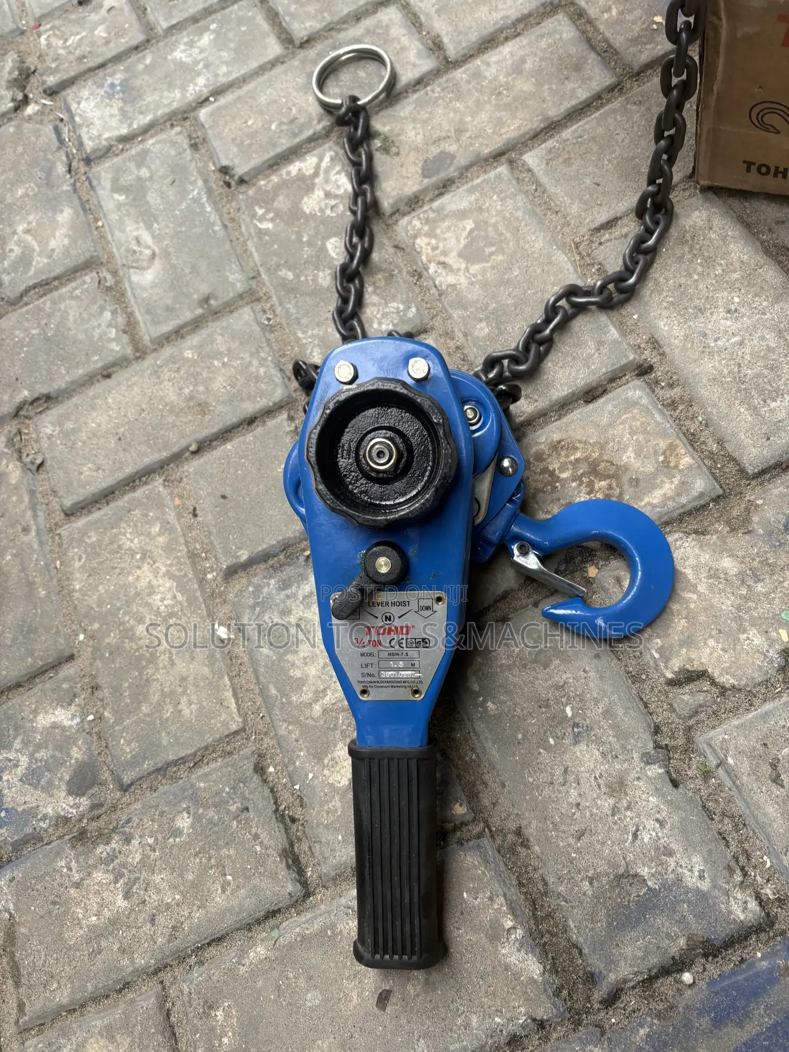 3/4ton Come Along Chain Block