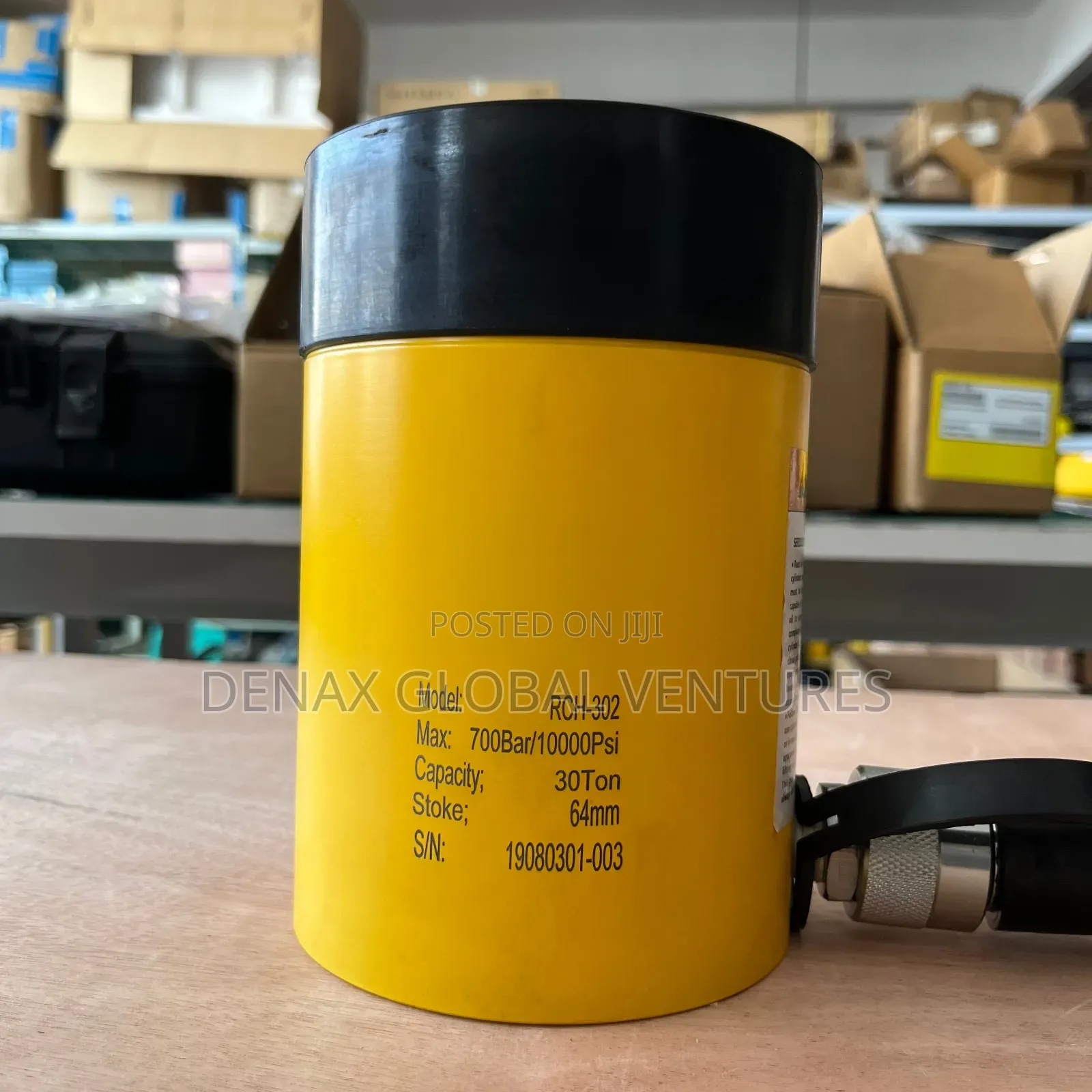 Enerpac Rch302 30ton Hollow Plunger Hydraulic Cylinder