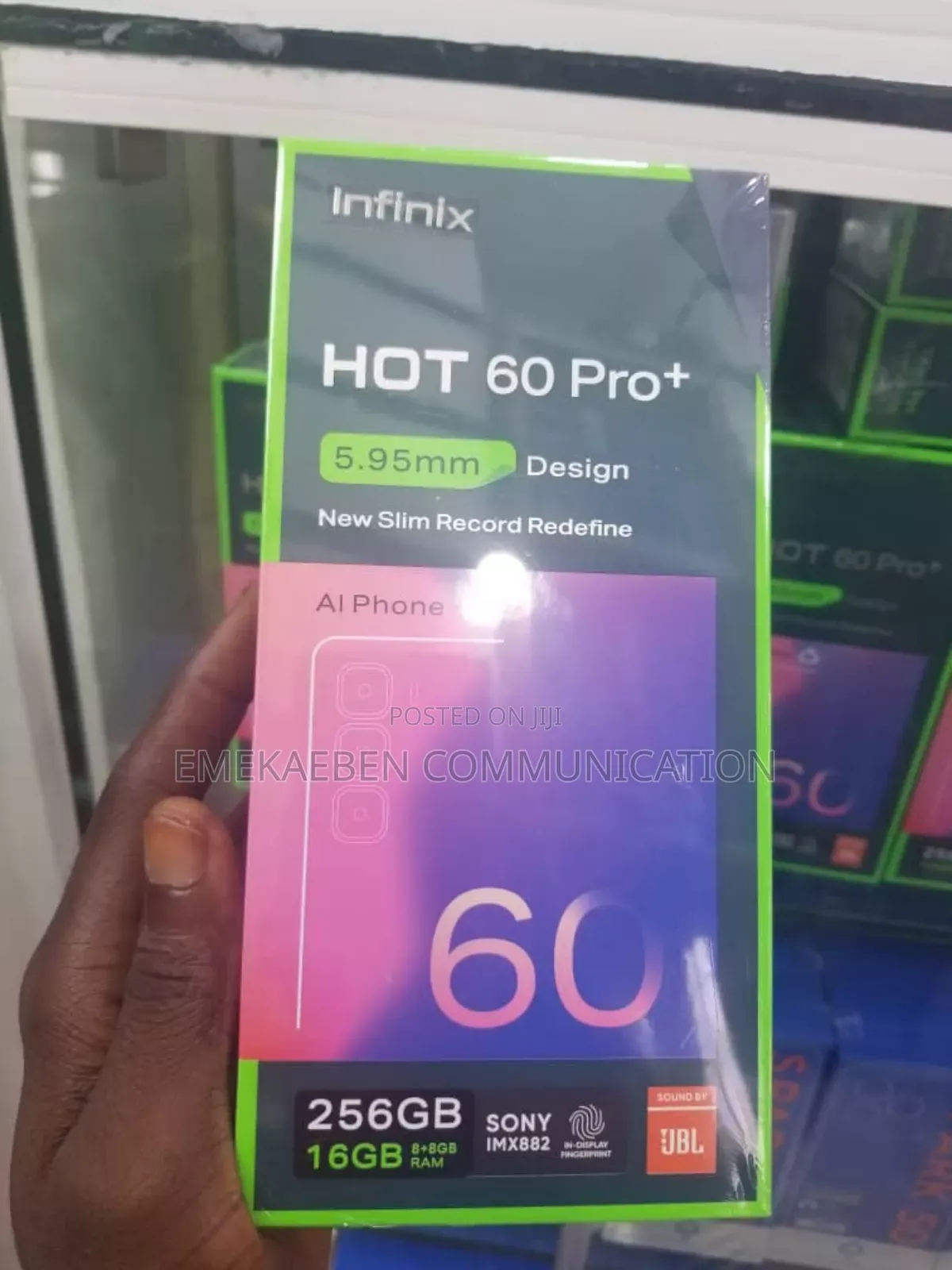 New Infinix Hot 60 Pro+ 256 GB Bronze