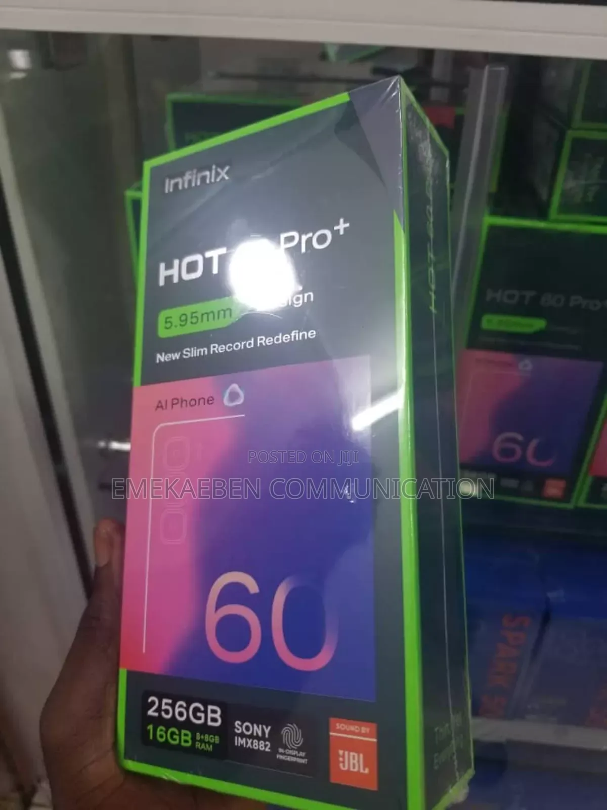 New Infinix Hot 60 Pro+ 256 GB Bronze