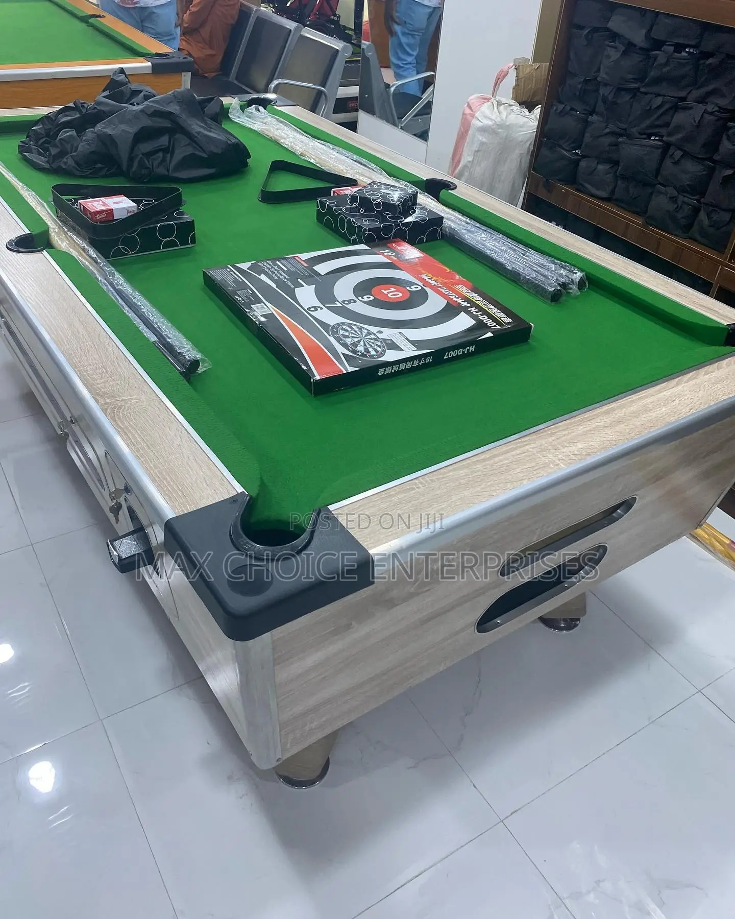 7ft Standard, Marble Coin Snooker Table