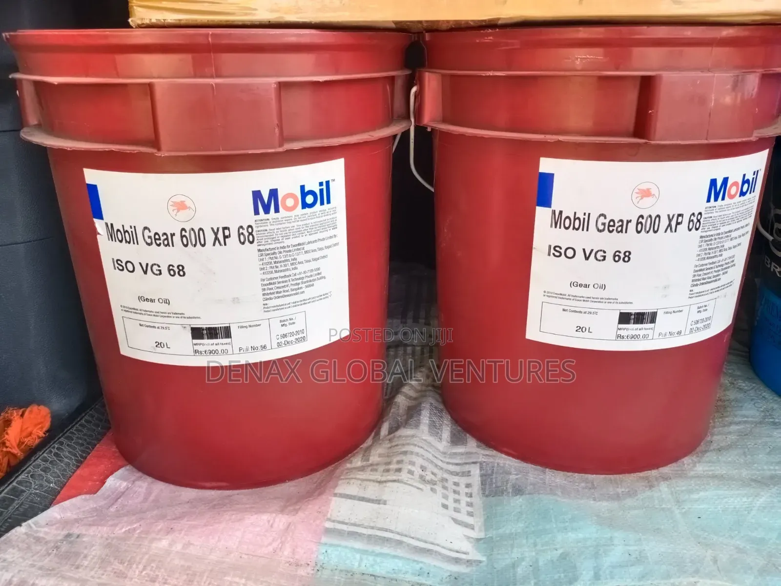 Mobil Gear 600 Xp 68 Iso Vg 68 20l