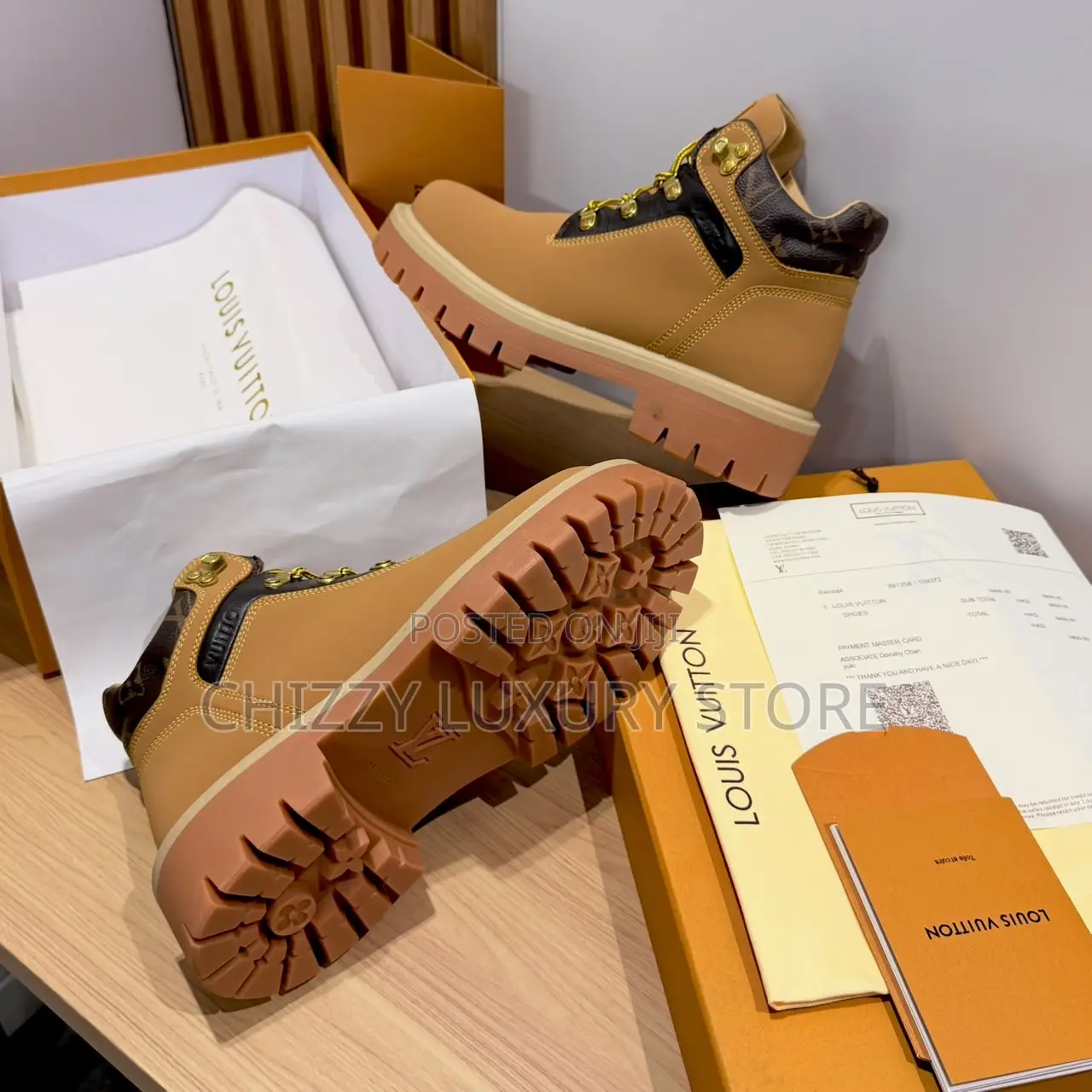 Louis Vuitton Quality Luxury Men Boots