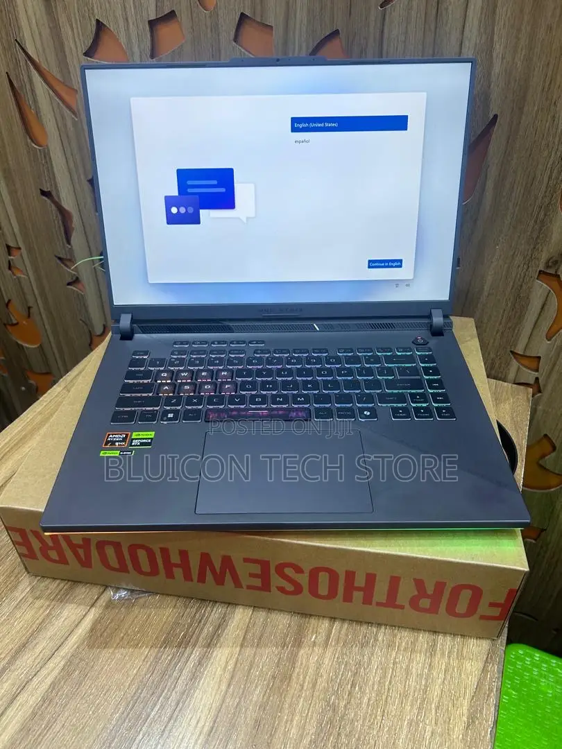 New Laptop Asus ROG Strix G16 G614 16GB AMD Ryzen 9 SSD 1T