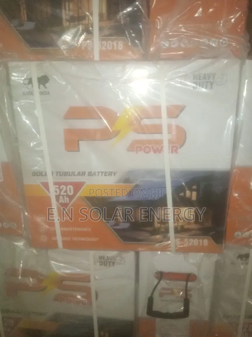 520ah Derange and Ps Power Tubular Battery Very Durable and Affordable