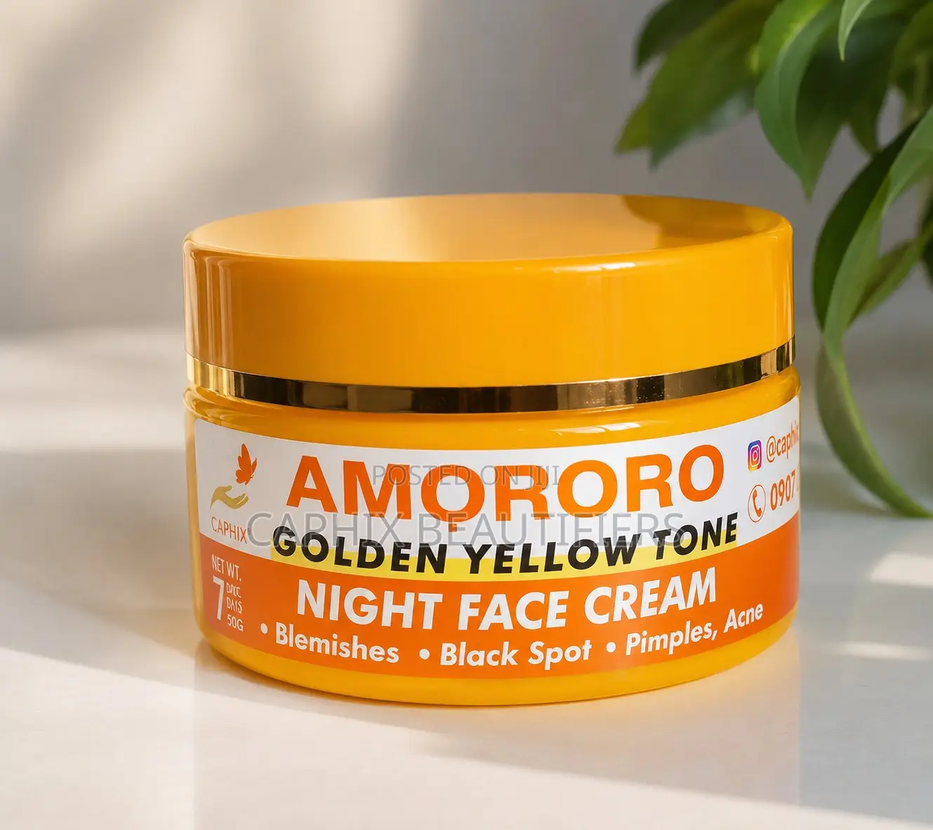 Amororo Golden Night Face Cream