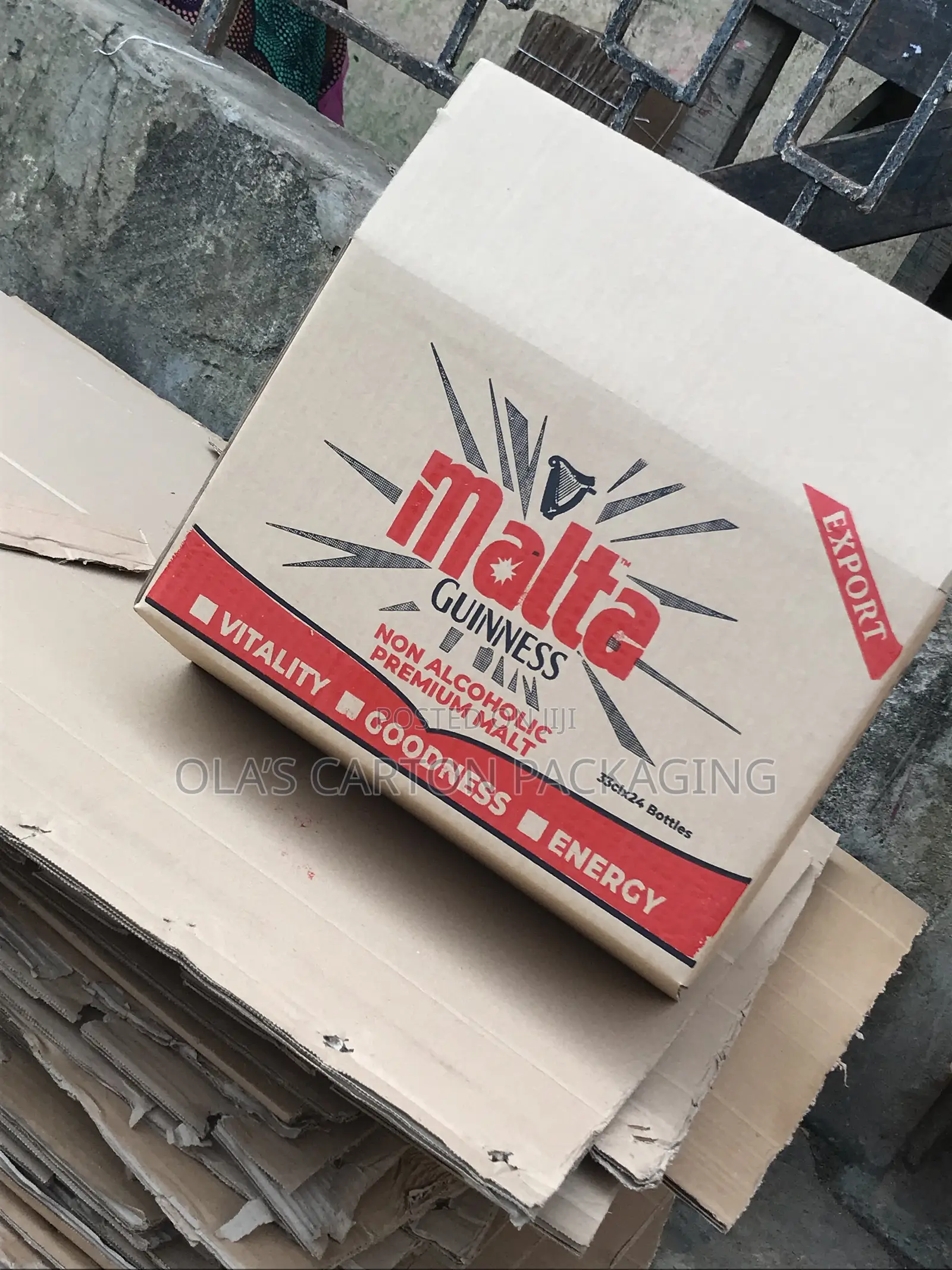 Two Color Printed Carton