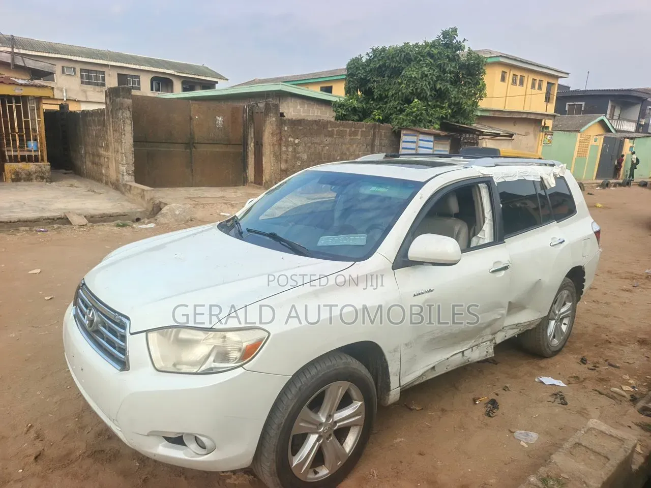 Toyota Highlander Limited 4x4 2008 White