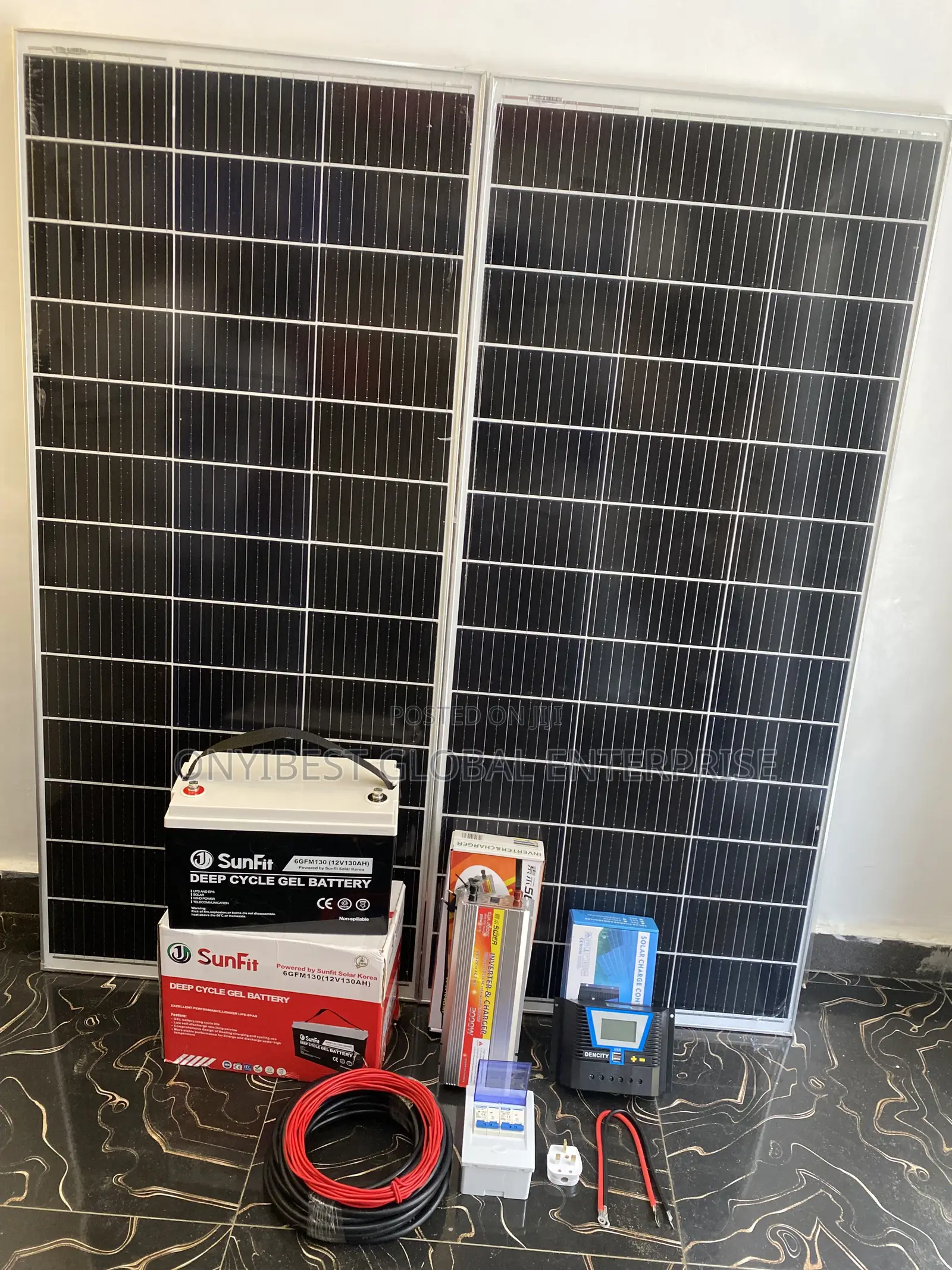 2000w Solar Installation 2000w Pure Sine Wave Inverter 130ah
