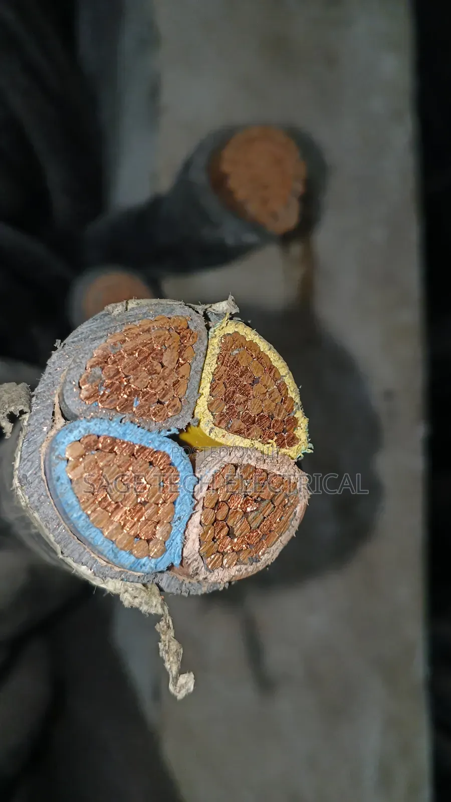 150mm 4core PVC PVC Armoured Cable