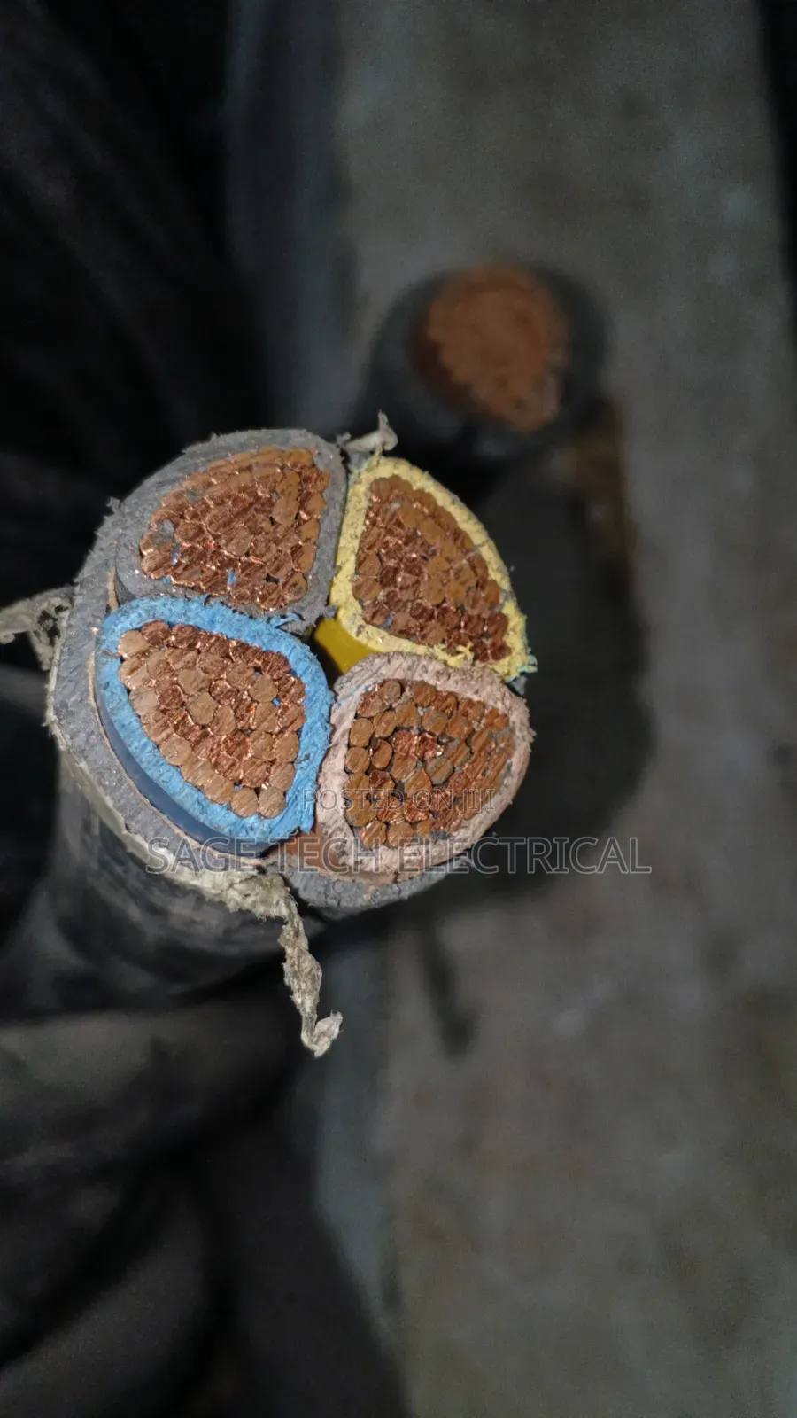 150mm 4core PVC PVC Armoured Cable