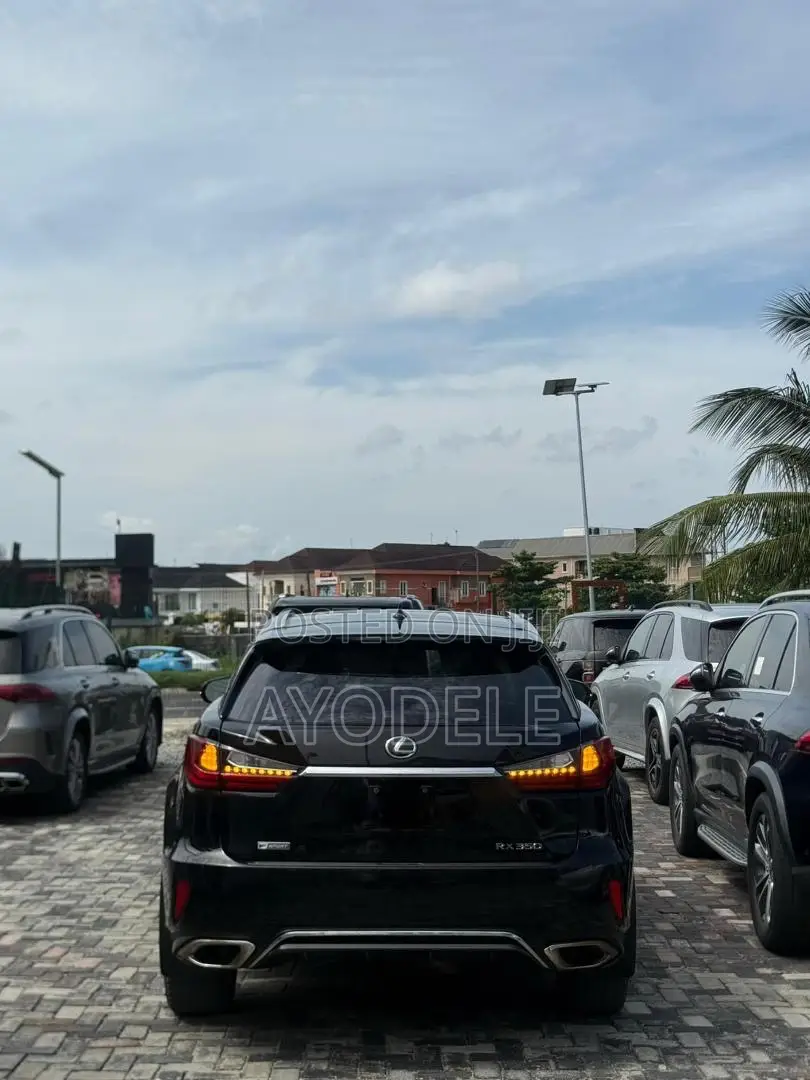 Lexus RX 350 F Sport AWD 2017 Black