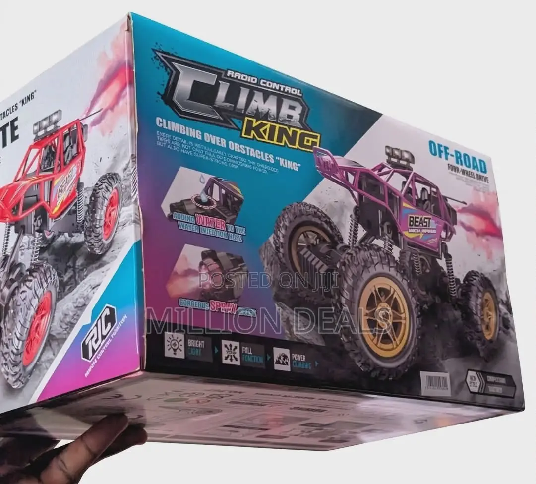 Radio Control Climb King Off Road Toy Car Ages 8+