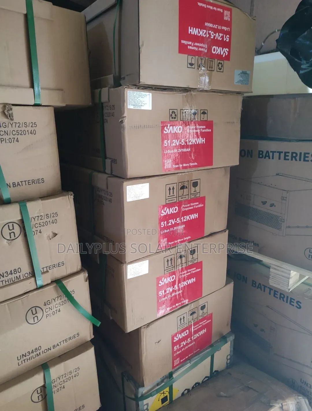 Sako 5kwh 51.2v Lithium Battery
