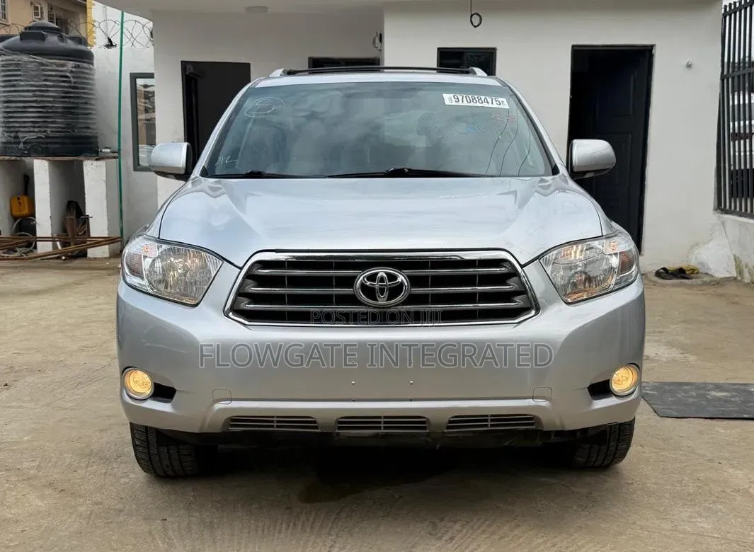 Toyota Highlander Limited 2009 Silver