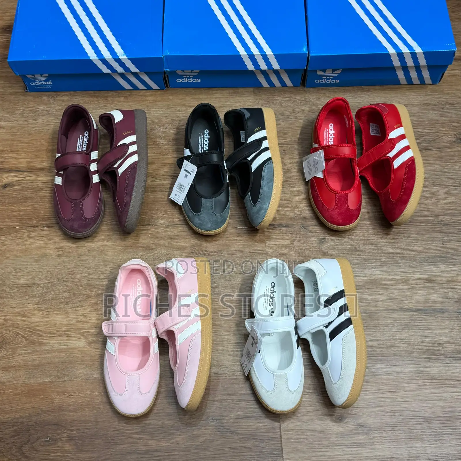 12 Colorways Adidas Og Samba-Jane Flats