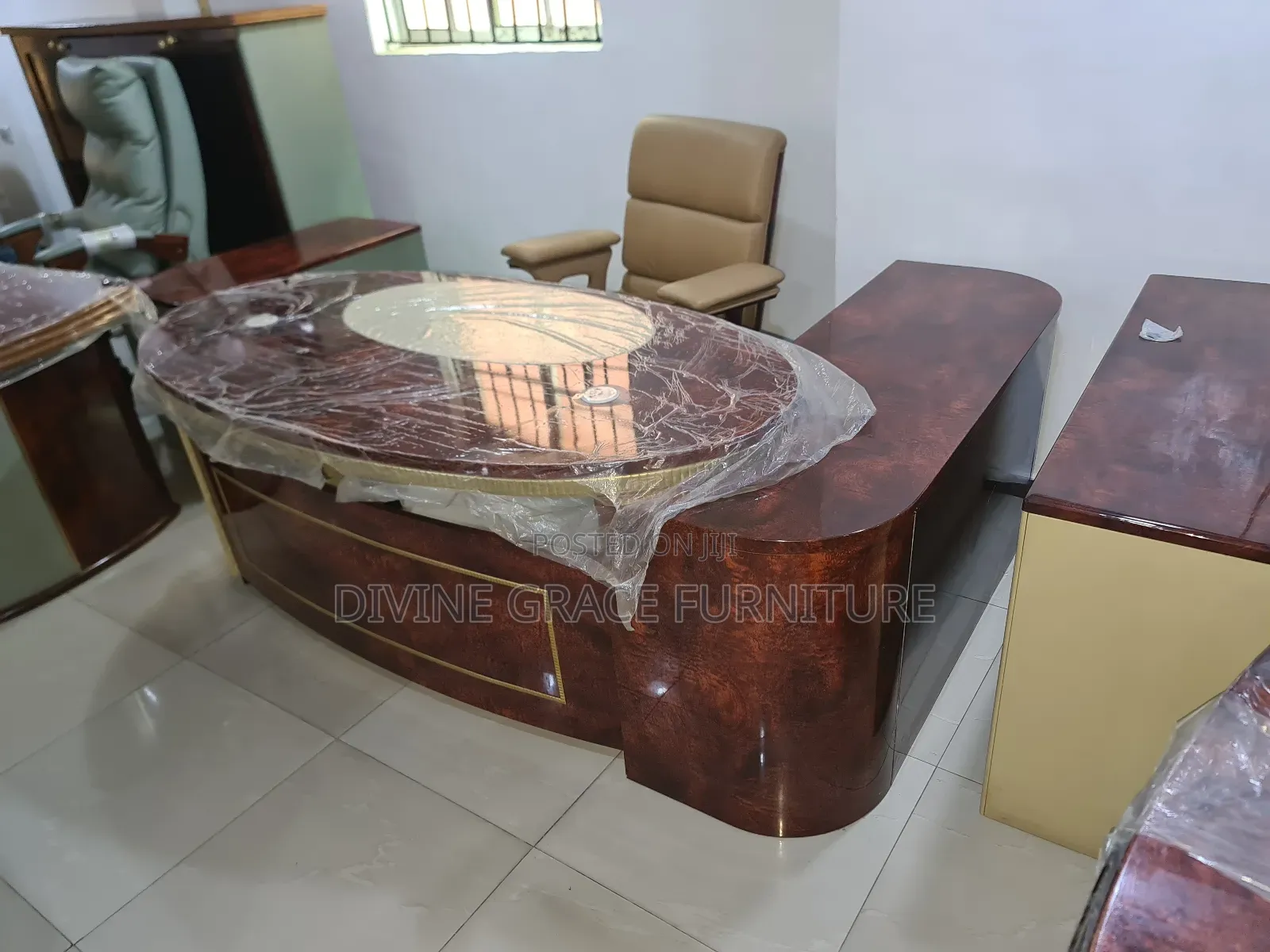 Premium Executive Office Table and Chair
