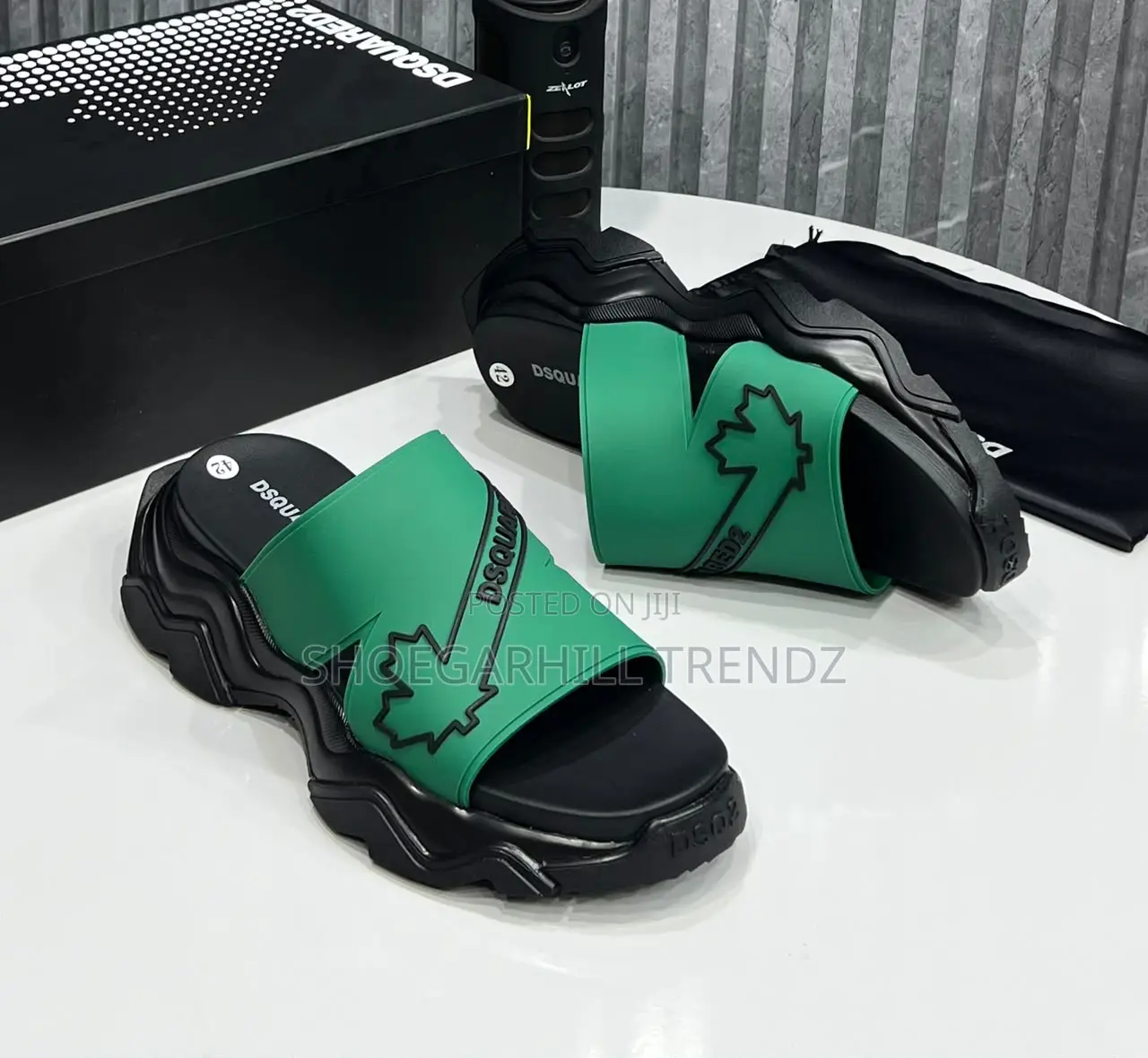 Dsquared Premium Slippers for Men – Luxury Comfort