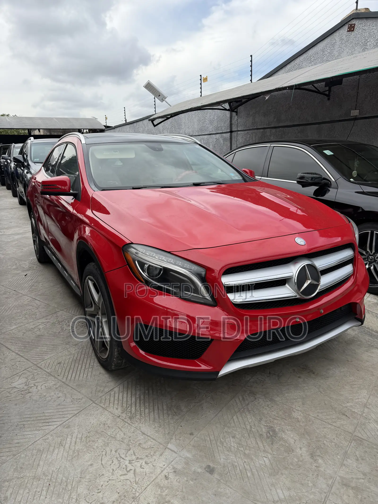 Mercedes-Benz GLA 250 2015 Red