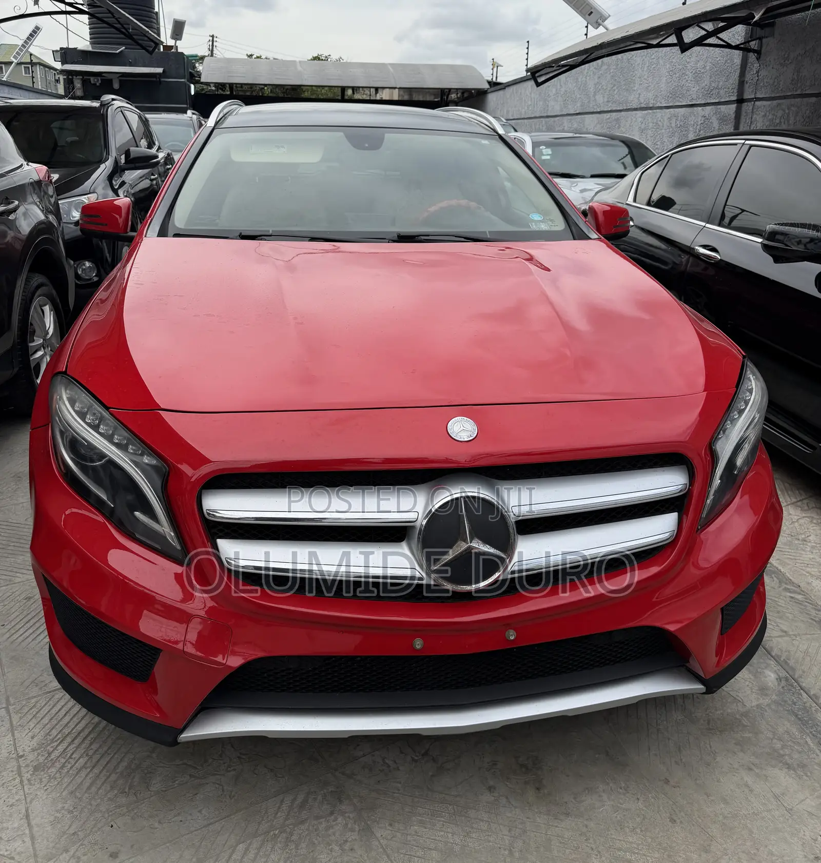 Mercedes-Benz GLA 250 2015 Red