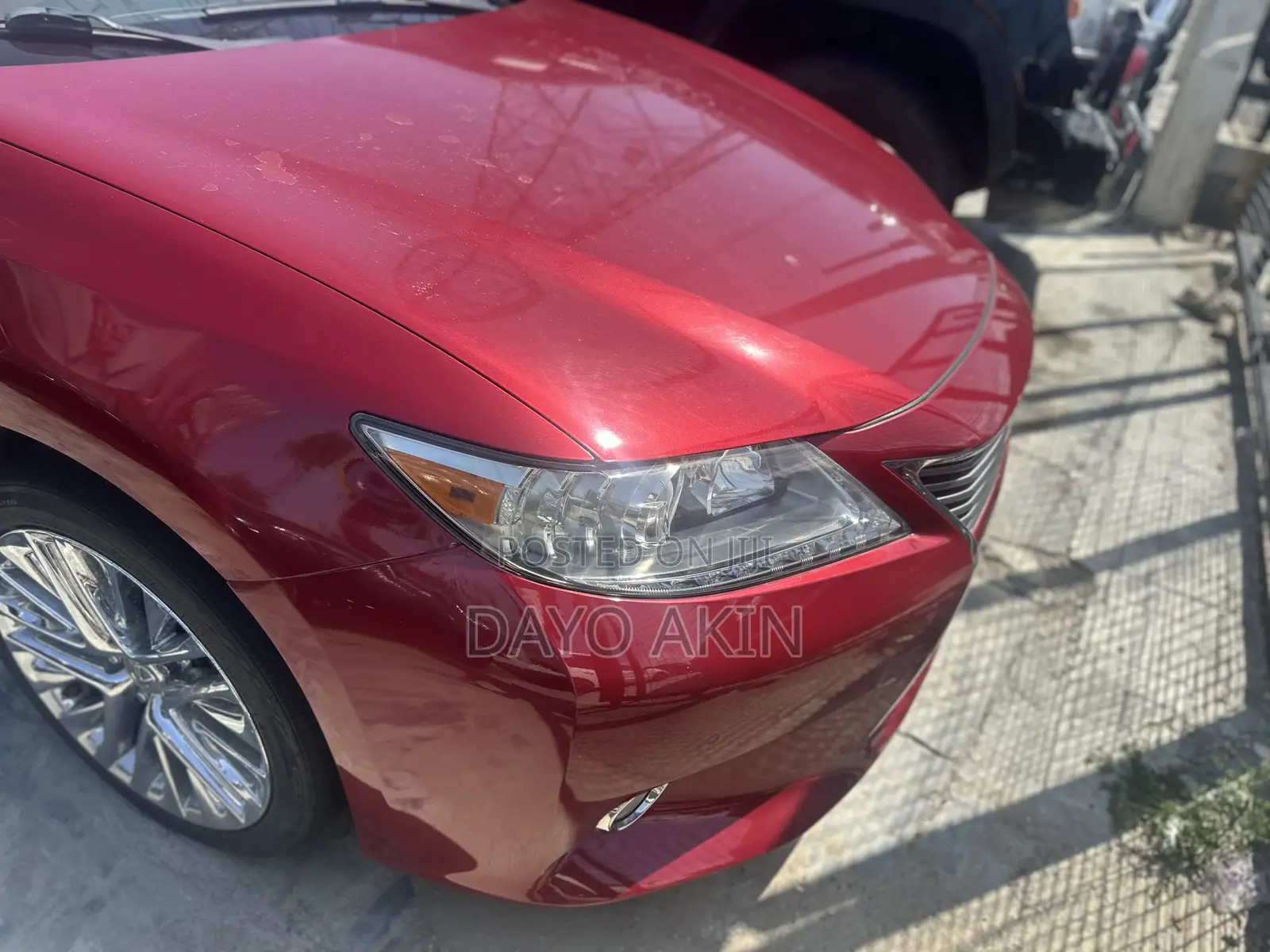 Lexus ES 2013 Red