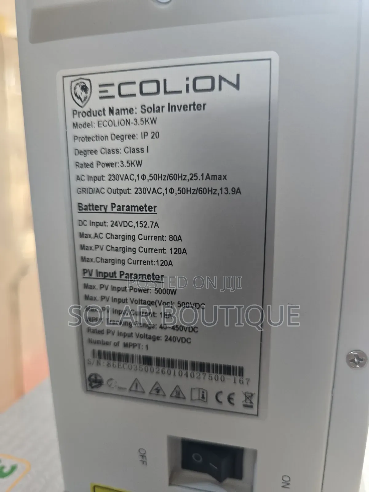 3.5kva 24v Hybrid Inverter