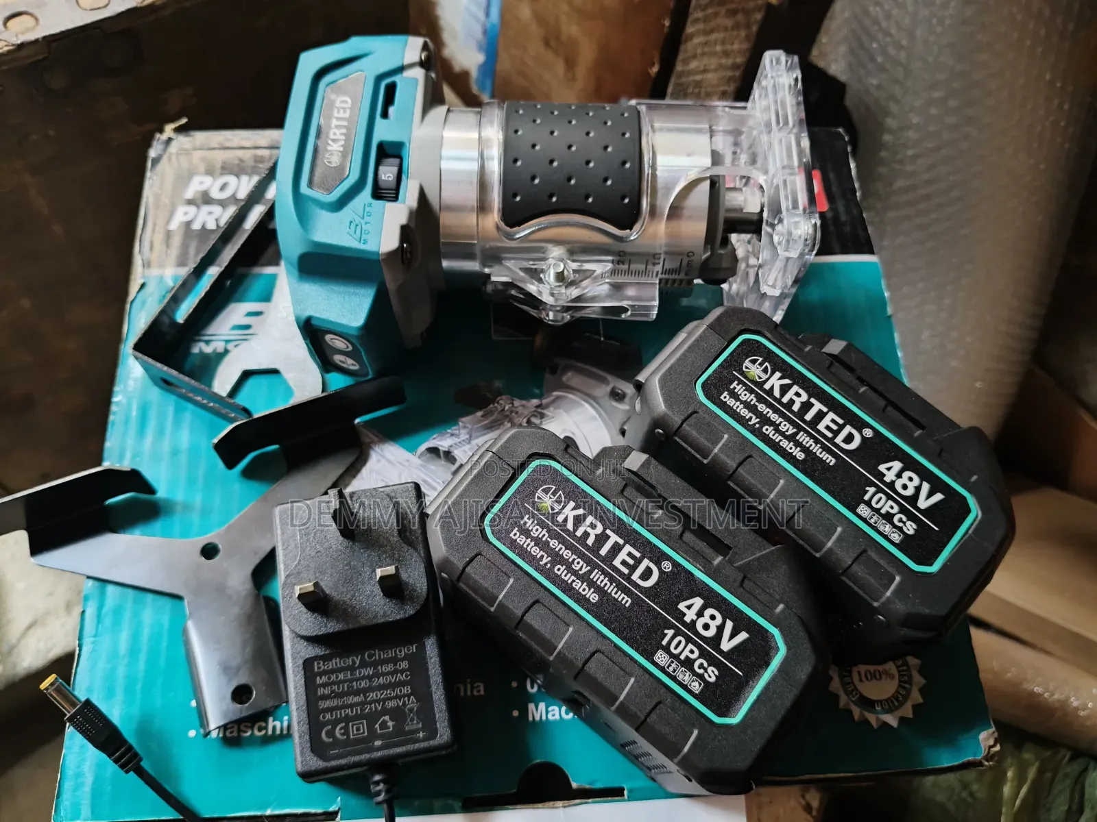 Krted Brushless Cordless Wood Trimmer